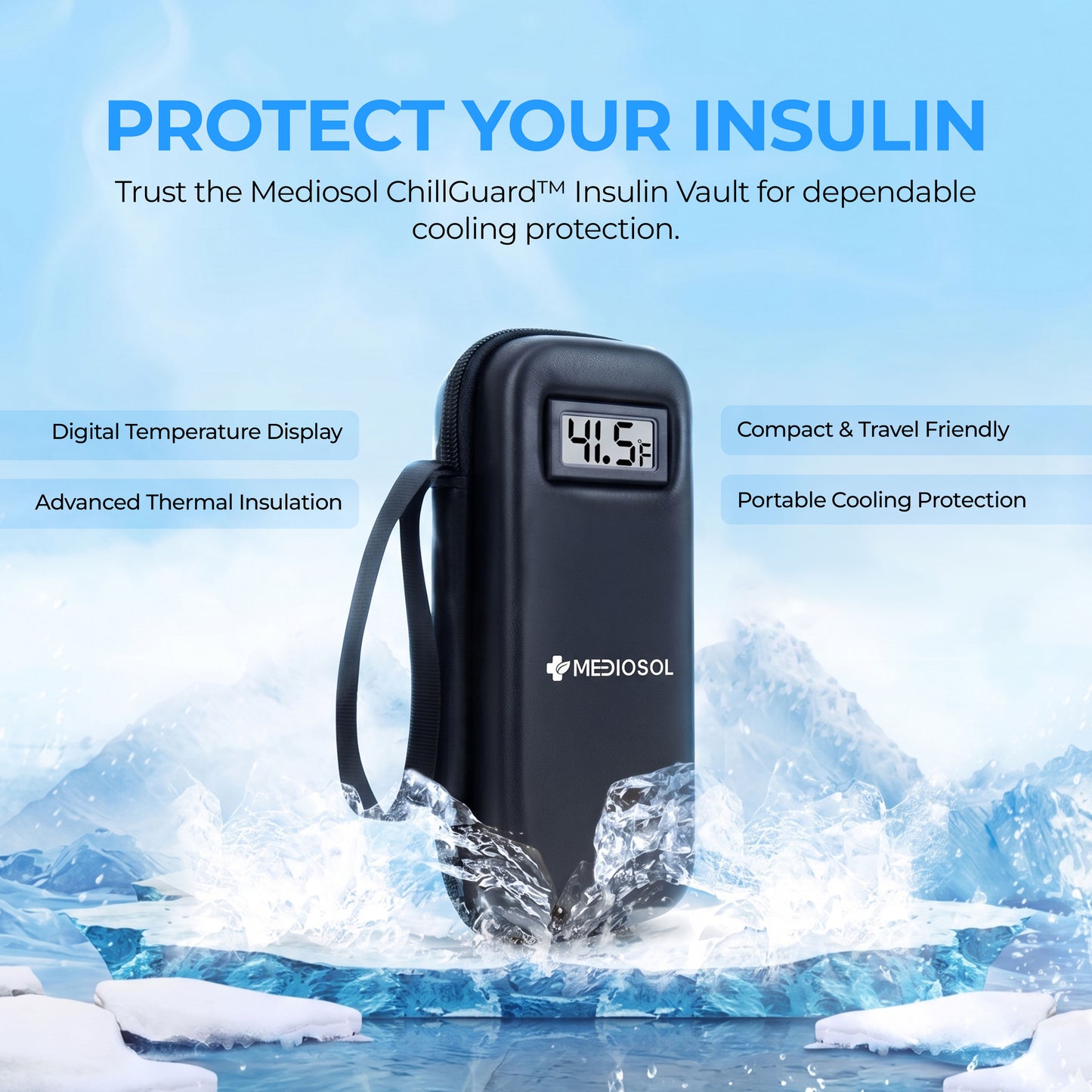 Mediosol ChillGuard™ Insulin Vault